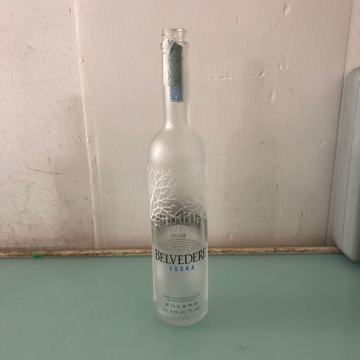 Bottiglia Belvedere vuota