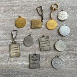 Set 11 medaglie sportive vintage