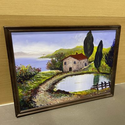 Quadro olio su tela