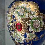 Vaso decorato stile murano