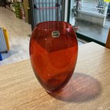 Vaso cristallo Bohemia Glass rosso