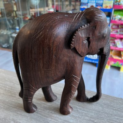 Statua elefante legno
