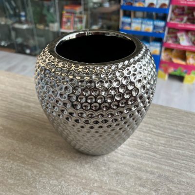 Vaso ceramica argento