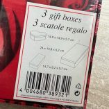 3 scatole regalo cuore