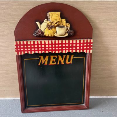 Lavagnetta Menu legno