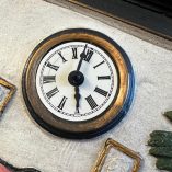 Quadretto orologio ceramica