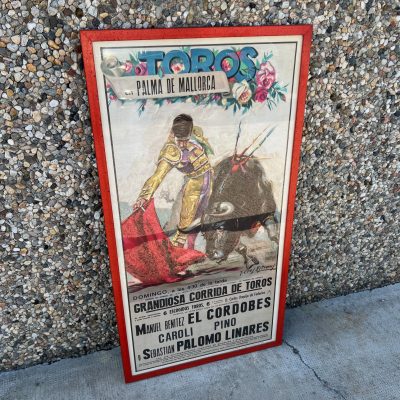 Manifesto pubblicitario corrida 1971