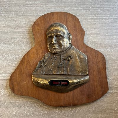 Bassorilievo bronzo Papa Giovani XIII
