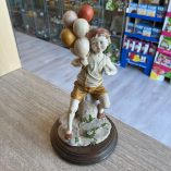 Capodimonte G. Armani Ragazzo Con Palloncini