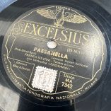 Disco 78 Giri Excelsius