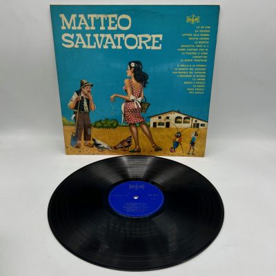 Disco LP Matteo Salvatore Musica Pugliese