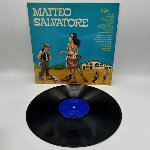 Disco LP Matteo Salvatore Musica Pugliese