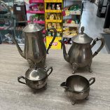 Set 4 Accessori The Silver Plated