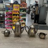 Set 4 Accessori The Silver Plated