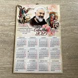 Calendario Padre Pio 2025