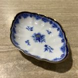 Piattino Porcellana Blu Oro