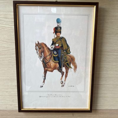 Stampa Soldato a Cavallo Americano