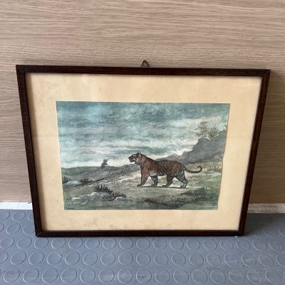 Quadro Stampa Tigre Barye