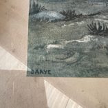 Quadro Stampa Tigre Barye