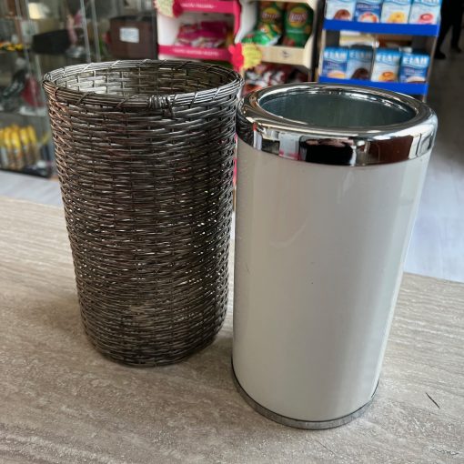 Cestino Bottiglia Silver Plated