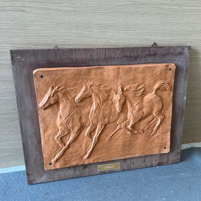Quadro Terracotta Cavalli Sabishii