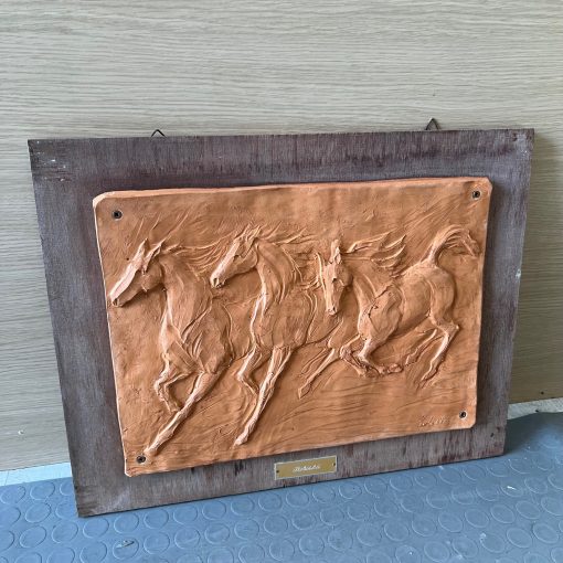 Quadro Terracotta Cavalli Sabishii