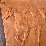 Quadro Terracotta Cavalli Sabishii