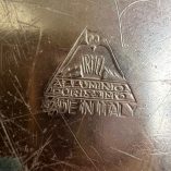 Portavaso alluminio ramato