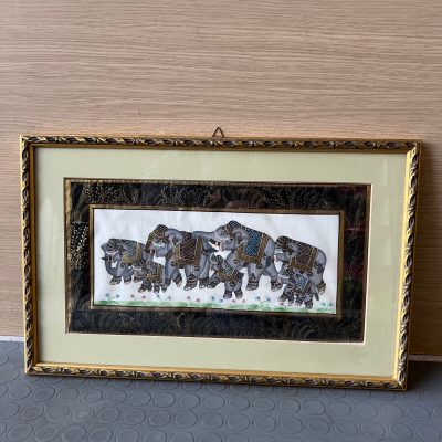 Quadro Elefanti Indiano