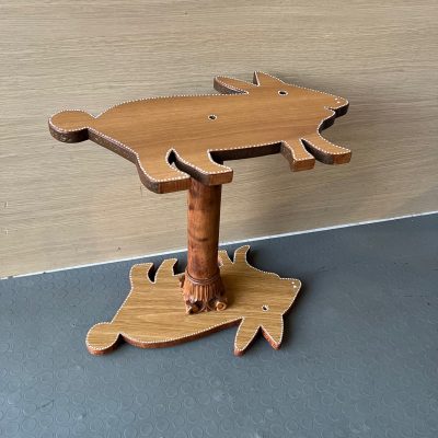 Portavaso legno artigianale