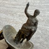 Statua Biga Cavalli Ottone