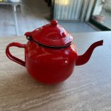Teiera Smaltata Rossa