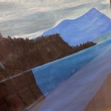 Quadro Paesaggio Lago