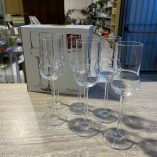 6 Bicchieri Grappa Cristallo