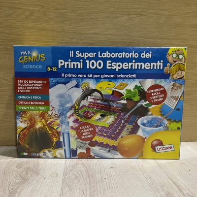 Lisciani Il Super Laboratorio dei Primi 100 Esperimenti