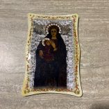 Icona Maria Di Capocolonna Legno