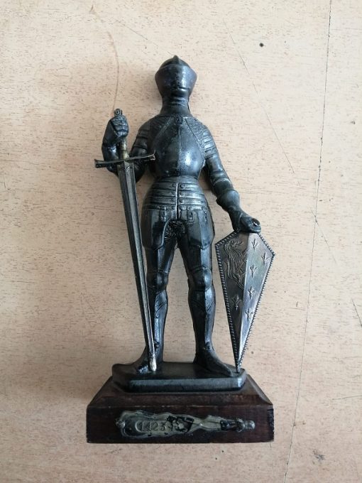 Statua cavaliere bronzo