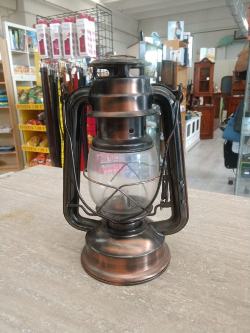 Lampada olio rame