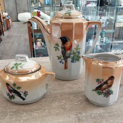 Caffettiera lattiera zuccheriera