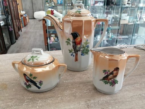 Caffettiera lattiera zuccheriera