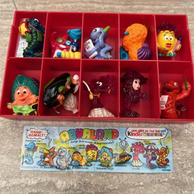 Serie Completa Sorpresine Kinder Aqualand