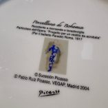 Piatto Picasso Porcellana Bohemia