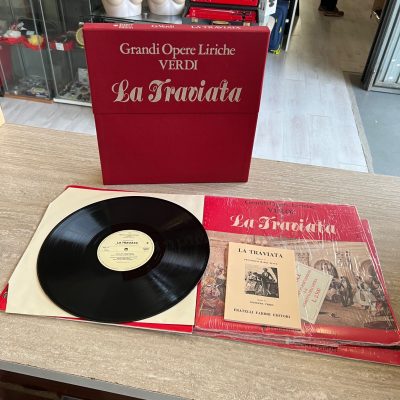 Cofanetto 4 Dischi LP G. Verdi La Traviata