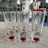 6 Bicchierini Pubblicitari Vodka Absolut