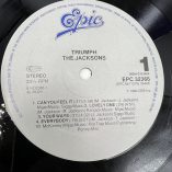 Disco LP 33 Giri The Jacksons Triumph Epic 1980