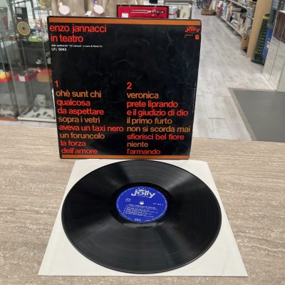 Disco LP Enzo Jannacci In Teatro 1964