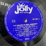 Disco LP La Milano Di Enzo Jannacci 1964