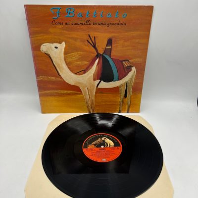 Disco LP Franco Battiato Come Un Cammello In Una Grondaia 1991