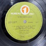 Disco LP Lucio Battisti Il Mio Canto Libero 1972