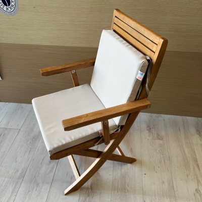 Sedia Giardino Pieghevole Naterial Legno